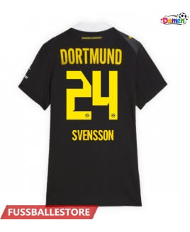 Günstige Borussia Dortmund Daniel Svensson #24 Auswärtstrikot Damen 2026-27 Kurzarm